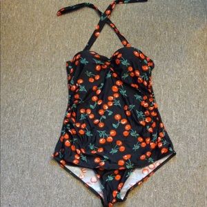 Pin-up cherry swimsuit